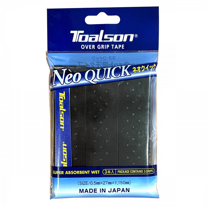 Toalson Neo Quick Grip 3Pack Black